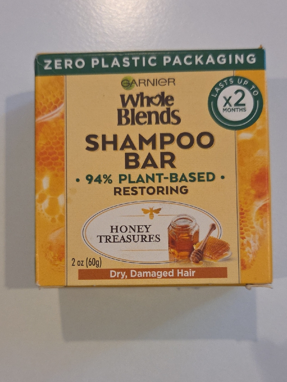 Garnier Whole Blends Shampoo Bar - Yellow, Green